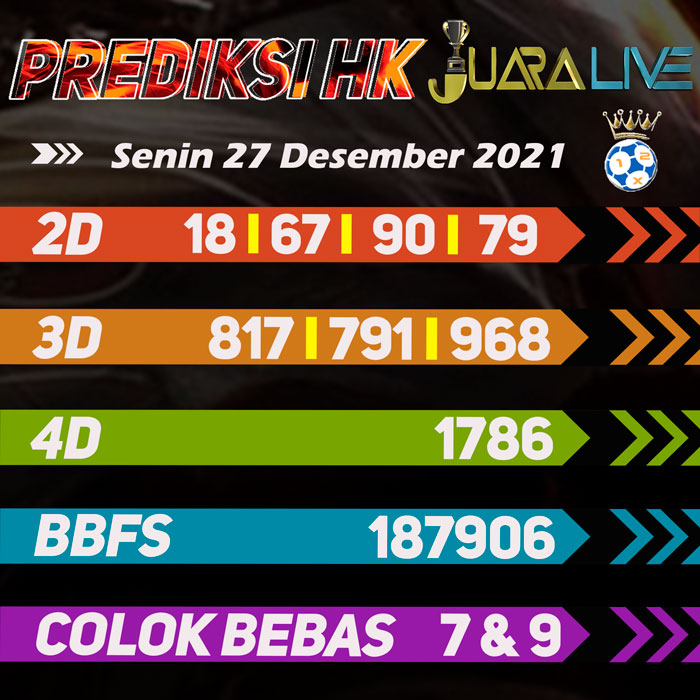 Prediksi hk jitu hari Senin