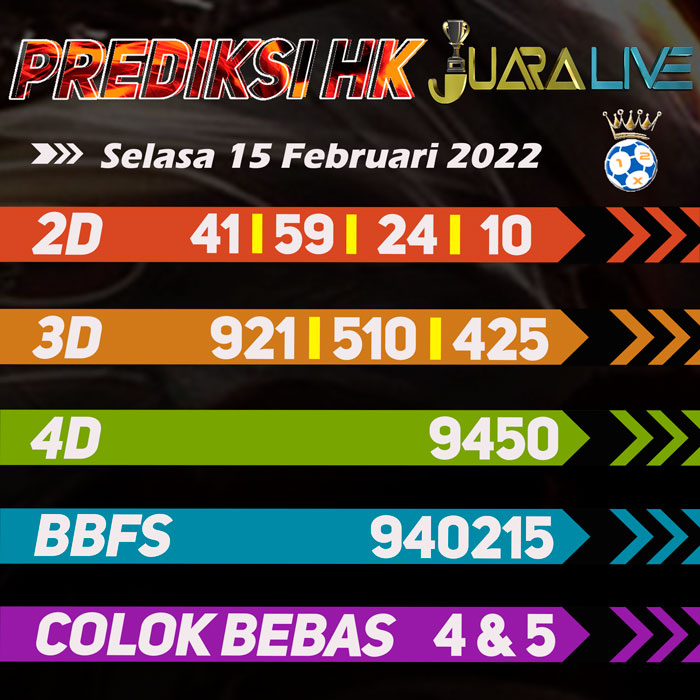 Prediksi HK terjitu hari Selasa