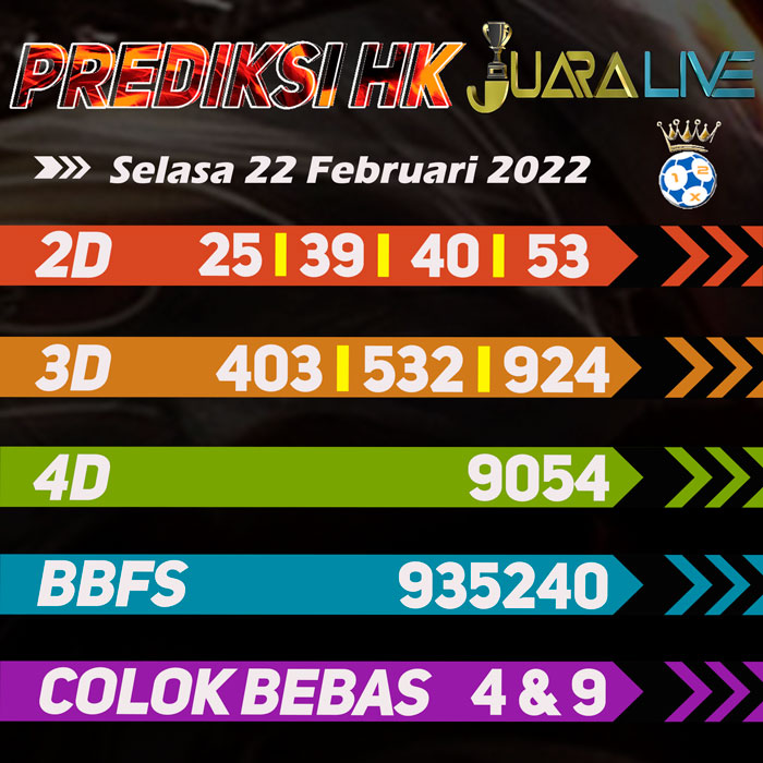 Prediksi HK ramalan hari  Selasa